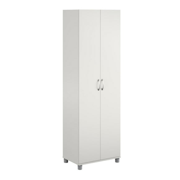 Armoire de rangement utilitaire de 24 po Lory de SystemBuild, Blanc