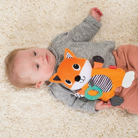 Infantino Cuddly Teether - Fox