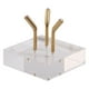thumbnail image 1 of Base de soporte para caballete de exhibición, base de exhibición de acrílico mineral de coral coleccionable M, 1 of 9