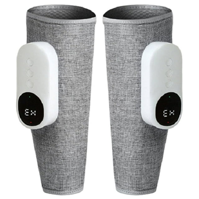 Masajeador de Pantorrillas Inalámbrico Portátil con Presión de Aire de 360°, Masajeador Eléctrico de Piernas, Compresión de Pantorrillas y Pies, Masajeador Ergonómico Relajante.