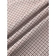 thumbnail image 7 of Brown Houndstooth A-Line Pleated Skirt With Belted Waist, 7 of 7