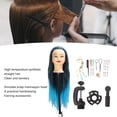 thumbnail image 4 of Mannequin Head Set, Desktop Mount Hair Styling Head Various Hairpins  For Hairstyle Display, 4 of 8