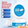 thumbnail image 3 of White Shoe Cleaner Cream,Rinse-Free White Shoe Clean Cream,Multi-functional Cleaning and Stain Removal Creams with Sponge (1), 3 of 7