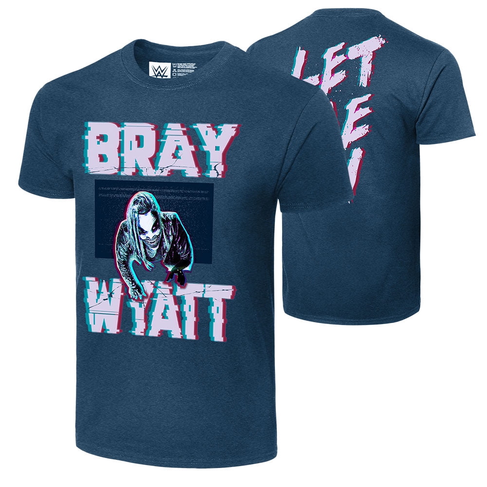 Official WWE Authentic Bray Wyatt "Static" TShirt Multi Small