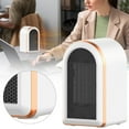 thumbnail image 2 of Heater High Efficiency Quick Heat Office Home Convenient Portable Fast Heating Energy Saving Heater, White, 2 of 9