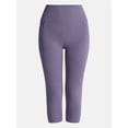 thumbnail image 5 of Avia Women's and Women's Plus SoftSculpt High Rise Capri Leggings, Sizes XS-4X, 5 of 5