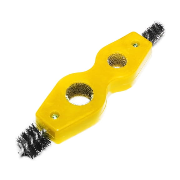 ZYHARUKO Car Battery Terminals Brush Internal External Thread Wire Brush Multifunction Double Head