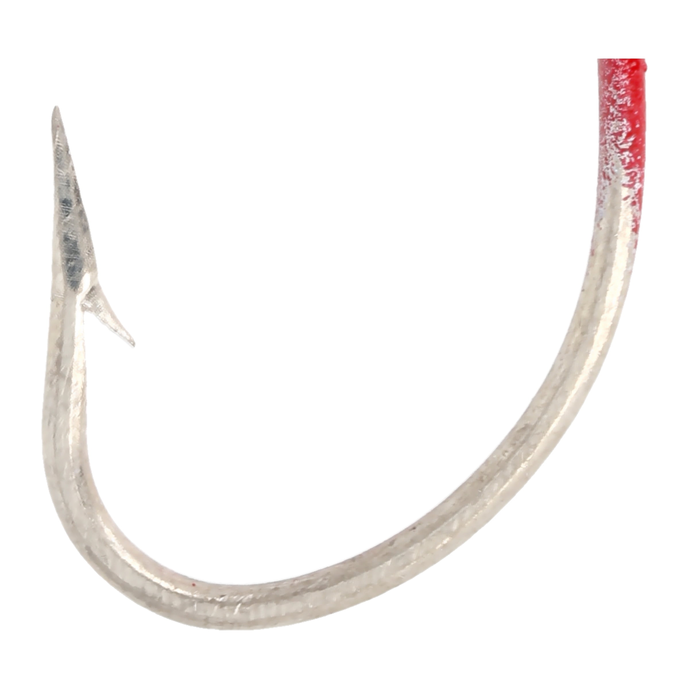 (2 pack) Eagle Claw Saltwater Fish Head Fishing Jig, Red with White Eye, 1/8 oz.