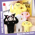 thumbnail image 2 of Muñeca de peluche creativa Sanrio Pom Purin Cinnamoroll para niños, juguetes de caja ciega, almohada de felpa Kawaii, músculos del vientre divertidos, 50 cm, 70 cm, 90cm, 2 of 5