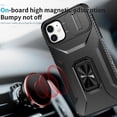 thumbnail image 3 of Funda para GANGXUN iPhone 11 - Soporte metálico, Función magnética, Negro, 3 of 5