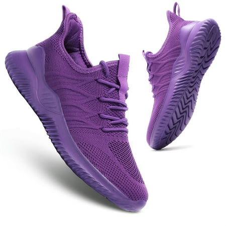 

Lightweight Lace Up Running Sports Shoes Breathable Thick Sole Knitting Walking Sneakers Women s Footwear