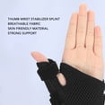 thumbnail image 4 of Férula estabilizadora de muñeca para pulgar 3 correas de sujeción Férula para pulgar Muñequera para desplazamiento ANGGREK Otros, 4 of 8
