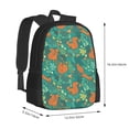 thumbnail image 3 of Vsdgher Fall Forest Squirrel Print Backpack for Women Men School Bookbag with Laptop Compartment for College Work Travel, Simple Fashion Casual Daypack, Fit 15" Laptop, 3 of 8