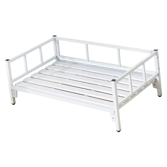 Elevated Pet Bed Dog Cots Pet Furniture Adjustable Non Slip Feet for Small Medium Dogs and Cats Pet Supplies