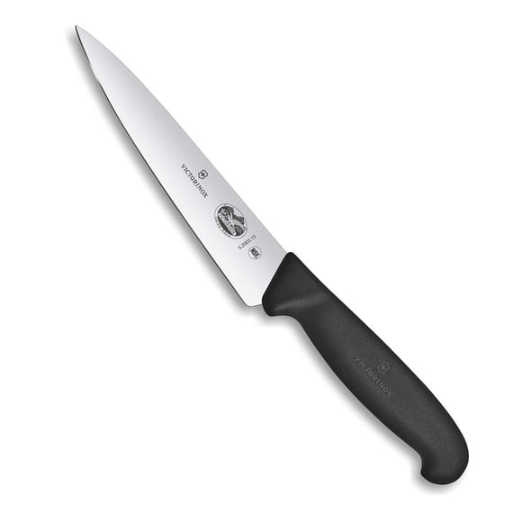 Cuchillo de cocina Victorinox Chef's Black Fibrox con hoja de 15 cm