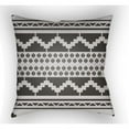 thumbnail image 5 of Surya YN031-2020 20 x 20 x 4 in. Yindi Geometric Square Throw Pillow, White & Dark Blue, 5 of 6