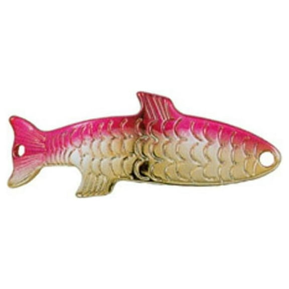 Acme Phoebe Spinning Lure, Gold/Nickel/Red, 1/4-Ounce