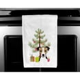 thumbnail image 3 of Carolines Treasures BB1633WTKT Christmas Tree and Jack Russell Terrier White Kitchen Towel Set of 2 Dish Towels 19 X 25", 3 of 3