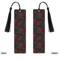 thumbnail image 2 of Kdxio Roses Print Metal Tassel Bookmarks,Perfect Gift for Art Lovers and Bookworms Metal Bookmarks for Women, 2 of 8