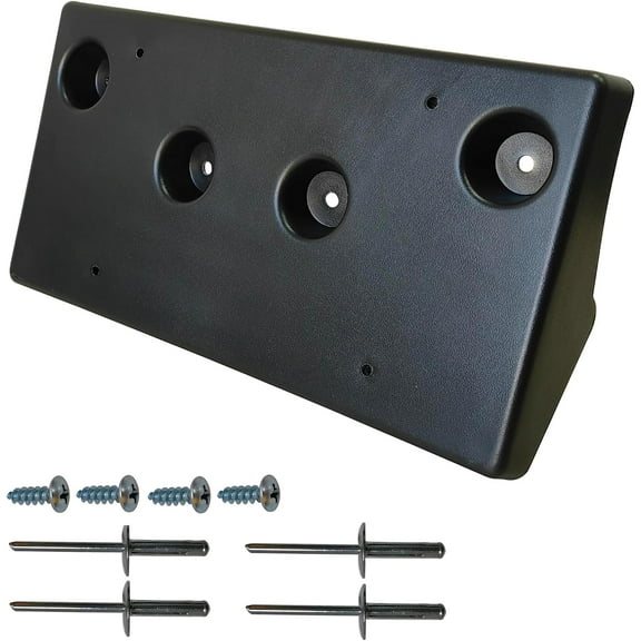 KYYET Front Bumper License Plate Frame Bracket Holder Fits for 2018 2019 2020 2021 Chevrolet Equinox Replace 23320630,GM1068190