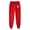 Red, variant on Aayomet Work Pants Women's Sweatpants 3D Mesh Breathable Lightweight Elastic Waist Casual Gym Track Pants with Zipper Pockets,Red XL