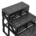 thumbnail image 2 of BIMZUC Pet Dog Stairs Slip Resistant Step Adjustable Height Foldable Stairway Ramp For High Bed Couch Sofa (23.6 x 15.7 x 13.8 inches / 60 x 40 x 35 cm) Doggy Steps For Medium Small Dogs Cats, 2 of 9