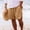 Orange, variant on BVnarty Men's Summer Linen-Like Washed Shorts Elastic Waist With Side Slits Buttons Straight Leg 5 Inch Casual Athletic Shorts Orange XXXL