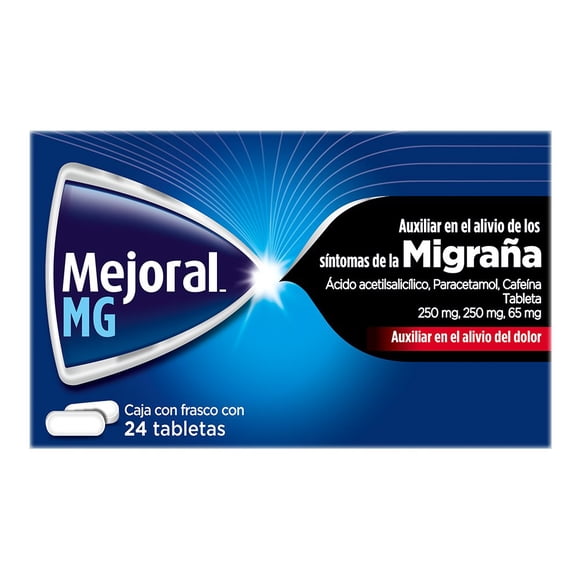 Pastillas Mejoral Migraña 24 piezas