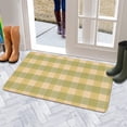 thumbnail image 5 of Get Your Hands on Our 30x17 Buffalo Plaid Outdoor Rug - No-Skid & Absorbent Front Door Mat. Doormat forLayering, Enhances the Charm of Front Porch/Farmhouse Spring/Summer Decor, 5 of 6