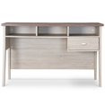 thumbnail image 3 of Baxton Studio Bureau Tyler en Brun Foncé et Gris, 3 of 6