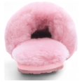 Nordic - Women's Pink Sheepskin Slippers - Walmart.com