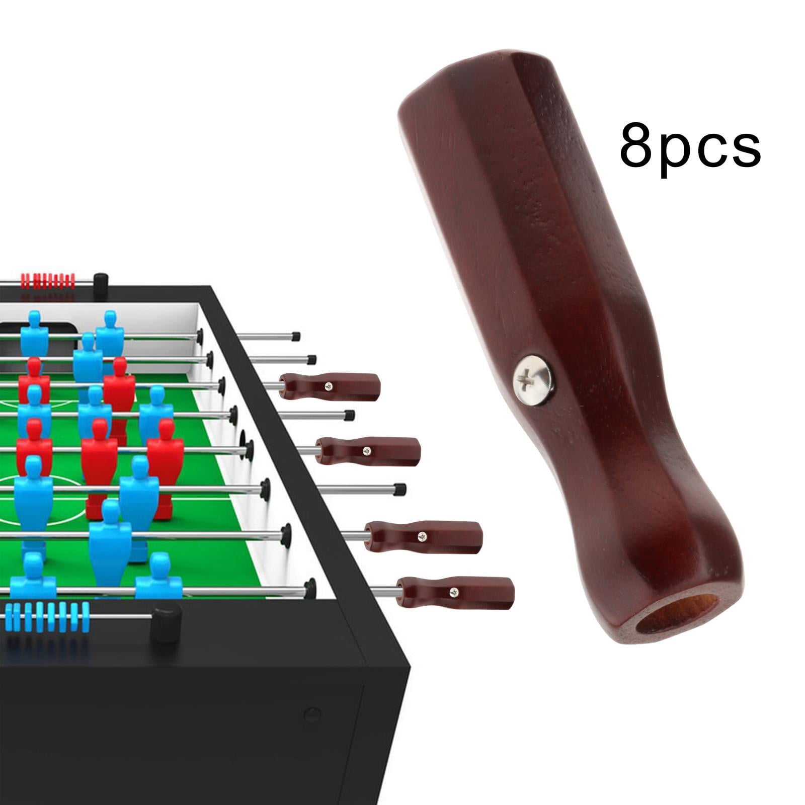 8Pcs Soccer Table Handles Foosball Rods Supplies Foosball Table Rod End Caps