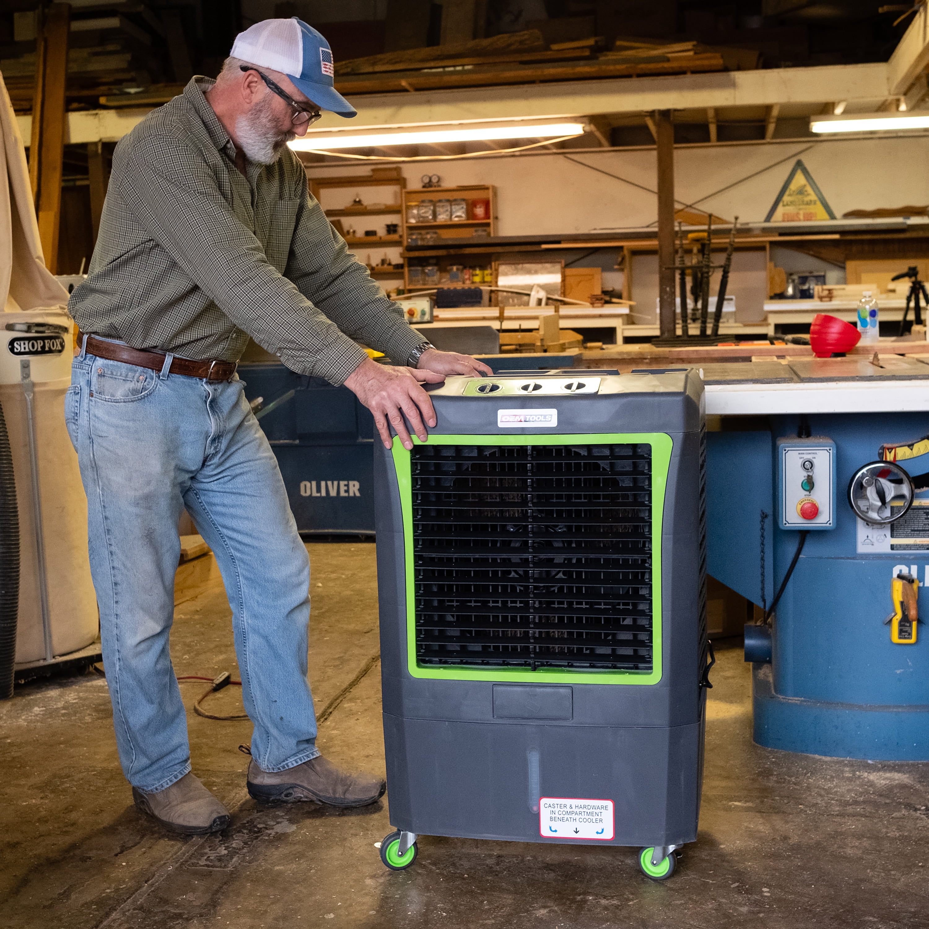 OEMTools 23968 3-Speed Evaporative, Cools up to 950 Square feet, 3100 CFM