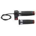 thumbnail image 1 of Twist Throttle Grip, Soft Rubber Speed Throttle Grip Electric Throttle Easy To Install 3 Gear  For Electric Bicycle Three-gear Speed Regulation, 1 of 8