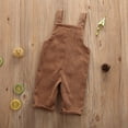 thumbnail image 3 of Baby Boy Girl Corduroy Overalls Suspender Bib Pants One-Piece Strap Jumpsuit, 3 of 6