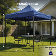 thumbnail image 3 of Toldo The Finix Zafir 3×3 m Azul con Estructura Reforzada Plegable, 3 of 8