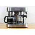 thumbnail image 2 of Espressione EM-1040 Stainless Steel Combination Espresso Machine and 10-Cup Drip Coffeemaker, 2 of 10