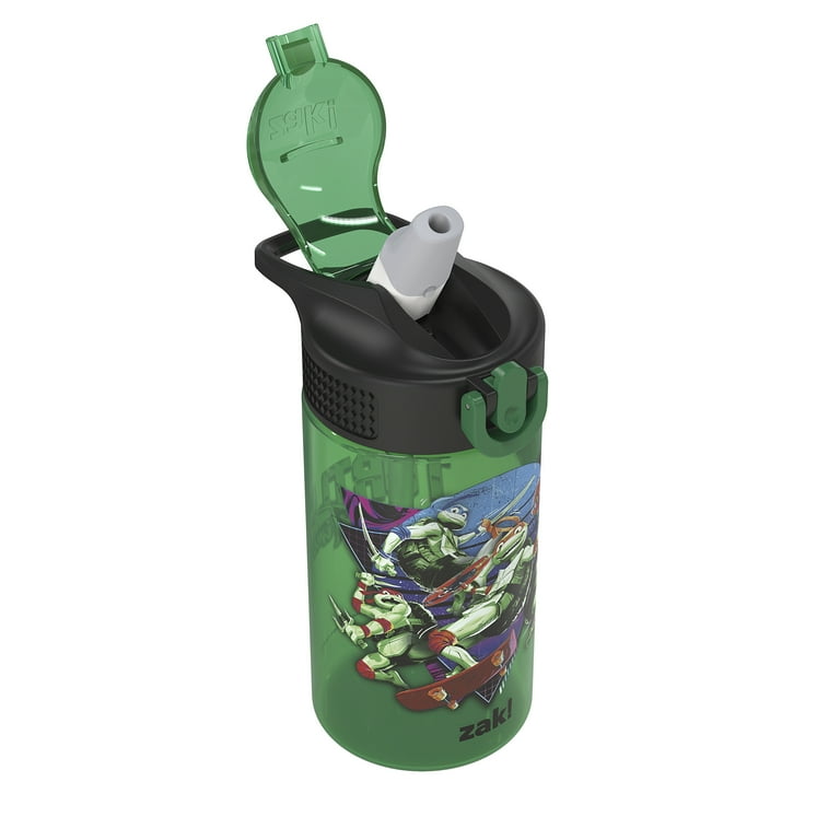Zak Designs 16oz Teenage Mutant Ninja Turtles Kids Straw Water