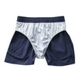 thumbnail image 5 of Fashion YLSDY Man Running Shorts 2025 Fashion Casual Sports Breathable Lightweight Drawstring Pockets Shorts Lounge Going Out Short Navy M, 5 of 7