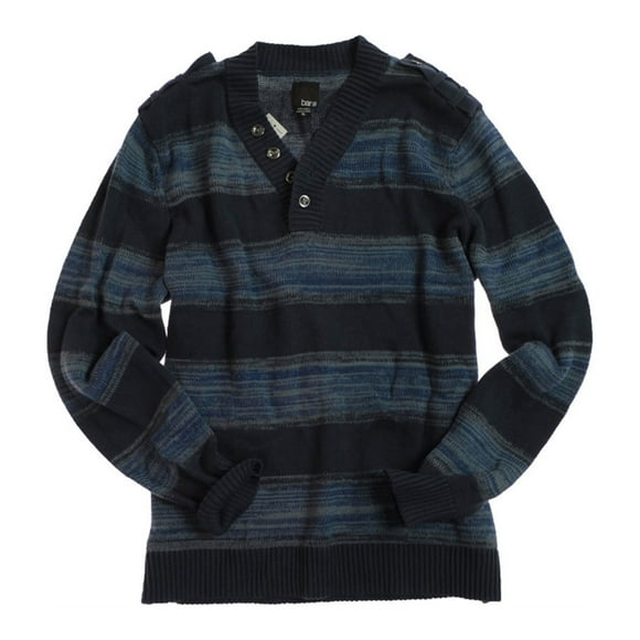 bar III Mens Ted Knit Sweater, Blue, XX-Large