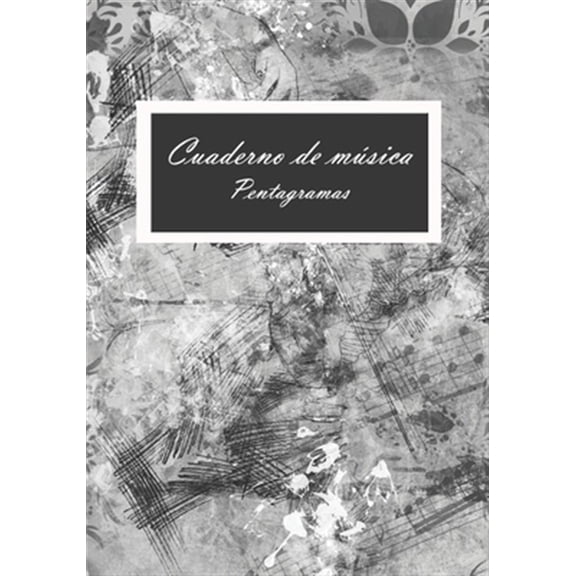 Cuadeno de musica: Libreta de pentagramas para escribir y aprender notas musicales, 120 paginas, 8 pentagramas por pagina, citas motivado