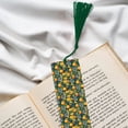 thumbnail image 6 of Kdxio Fresh Orange Print Metal Tassel Bookmarks,Perfect Gift for Art Lovers and Bookworms Metal Bookmarks for Women, 6 of 8
