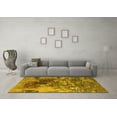 thumbnail image 3 of Ahgly Company Indoor Rectangle Oriental Yellow Industrial Area Rugs, 7' x 10', 3 of 4