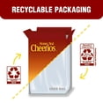thumbnail image 4 of 2 Pack Honey Nut Cheerios, Heart Healthy Gluten Free Breakfast Cereal, Mega Size, 27.2 oz, 4 of 5