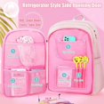 thumbnail image 3 of Einhorn-schulrucksack P. Mdchen, Grundschulrucksack Mit Groem Fassungsvermgen, Lssiger Kinder-tagesrucksack P. Teenager-mdchen (hy), 3 of 5