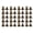 Bronze, variant on YAHHU 20 Sets Round Head Copper Rivet Screws 7x5mm (0.27x0.19 inches) for Leathercraft DIY Bag Belt Clothing Decoration, Bronze