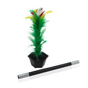 1 Set Magic Wand to Flower Magic Trick Easy Magic Tricks & Kid For Adult C7E2