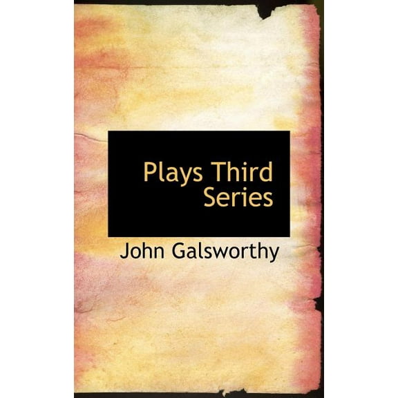 Plays Third Series (Hardcover)