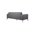 thumbnail image 2 of Porter Designs Pietro Top Grain Leather Sofa - Gray, 2 of 6