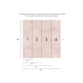 thumbnail image 3 of Venetian Plaster Faux Texture Mural Wall Art Peel and Stick Wallpaper Roll-Pink, 24 inches width x 96 inches long by Simple Shapes, 3 of 5
